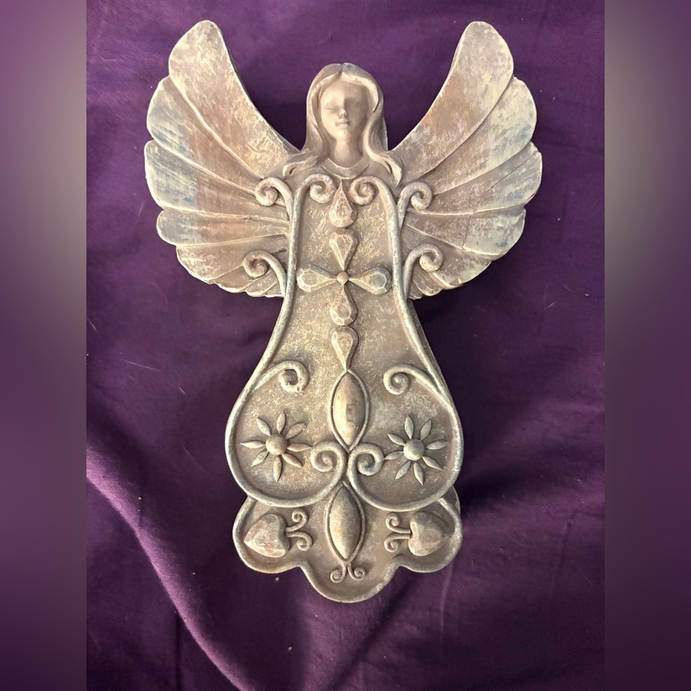 Polystone Angel Trinket Box
